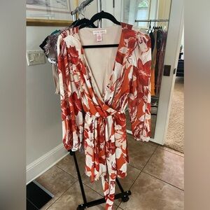 Red flying tomato dress